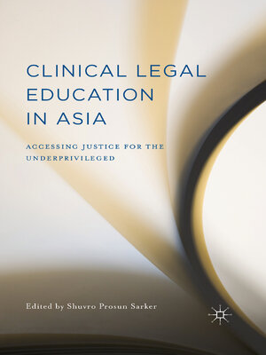 cover image of Clinical Legal Education in Asia